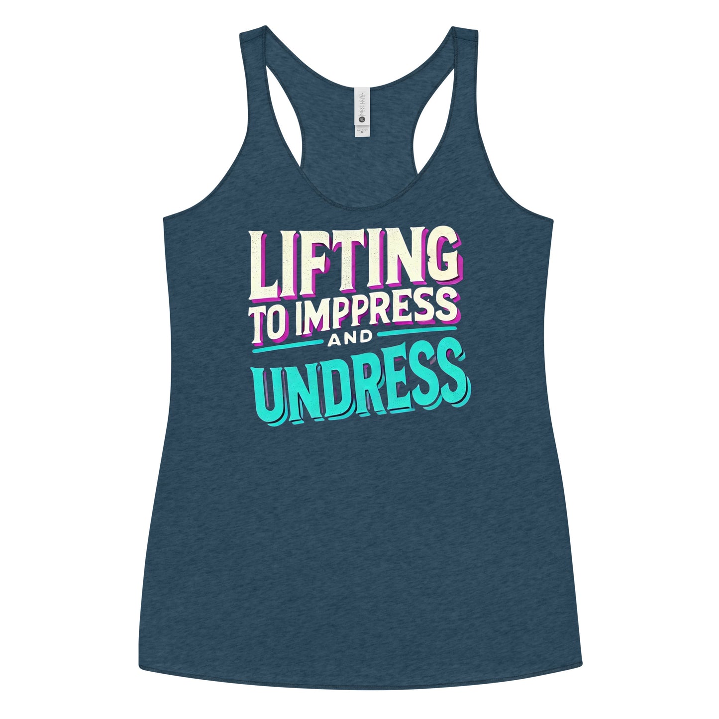 Lifting To Impress And Undress Racerback Tank