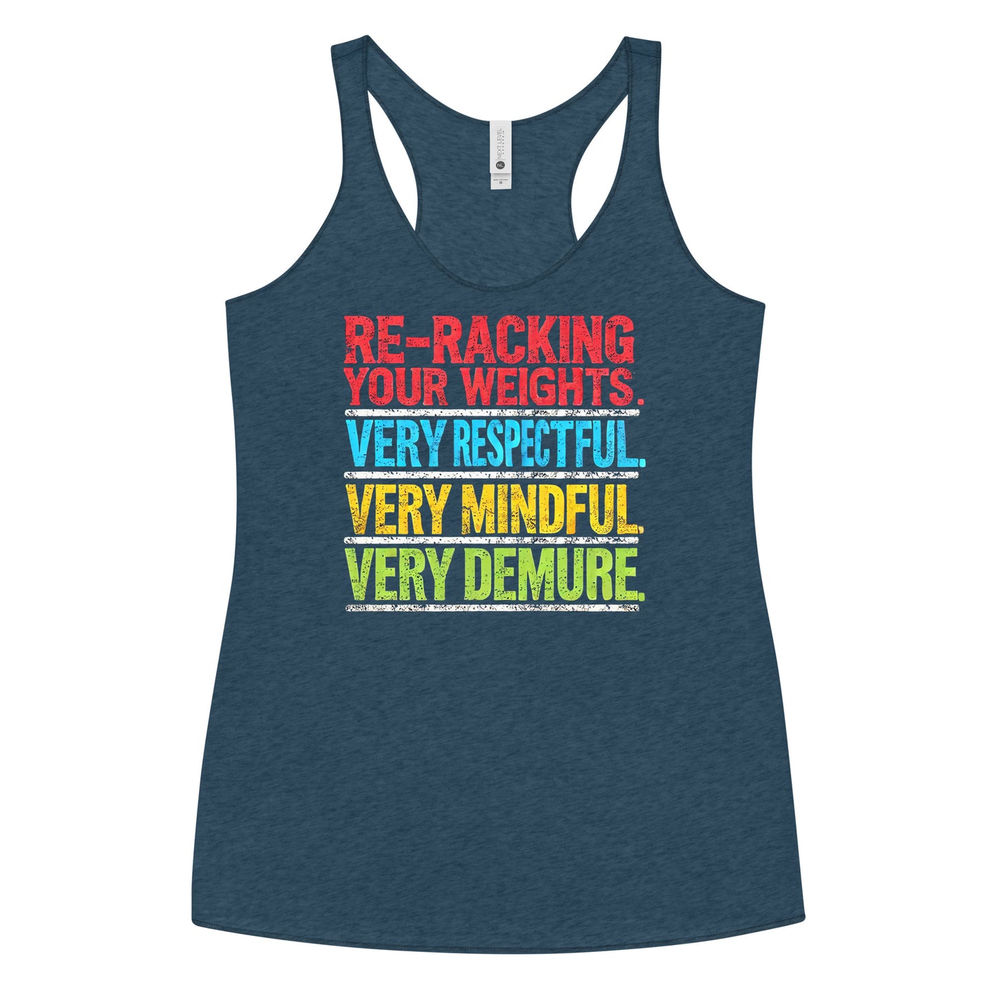Re-Racking Very Demure Racerback Tank