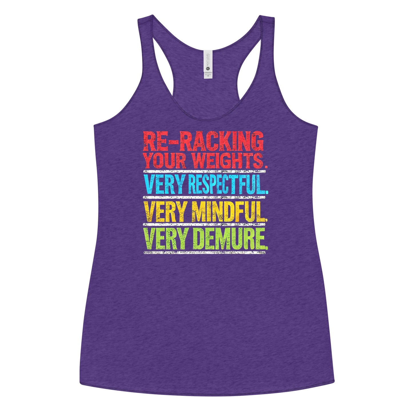 Re-Racking Very Demure Racerback Tank