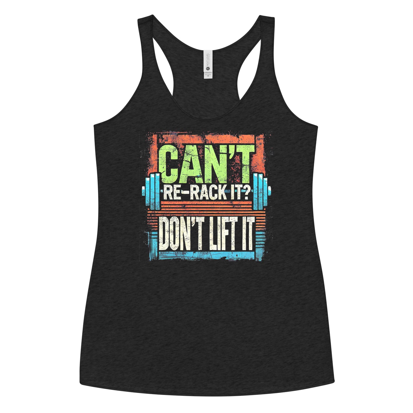 Can't Re-Rack It Color Pop Racerback Tank