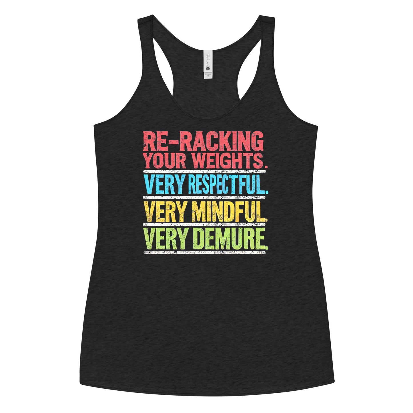 Re-Racking Very Demure Racerback Tank