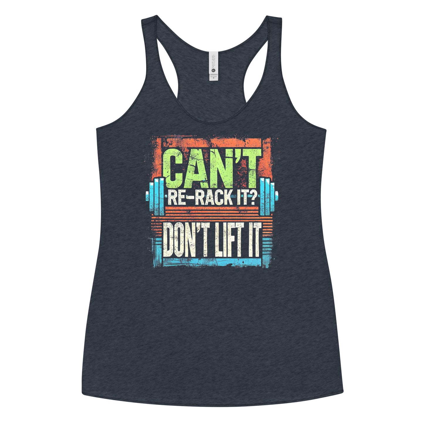 Can't Re-Rack It Color Pop Racerback Tank