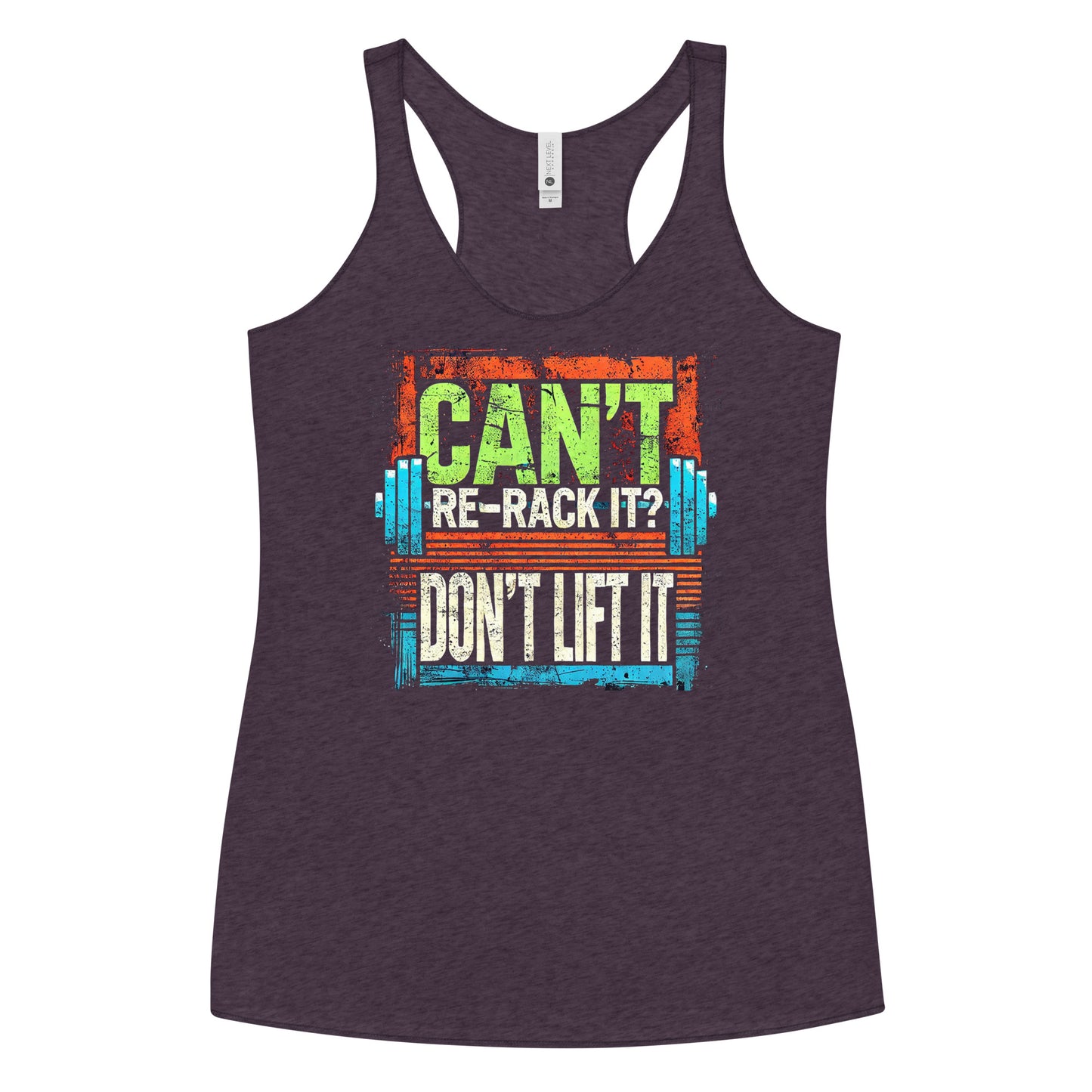 Can't Re-Rack It Color Pop Racerback Tank