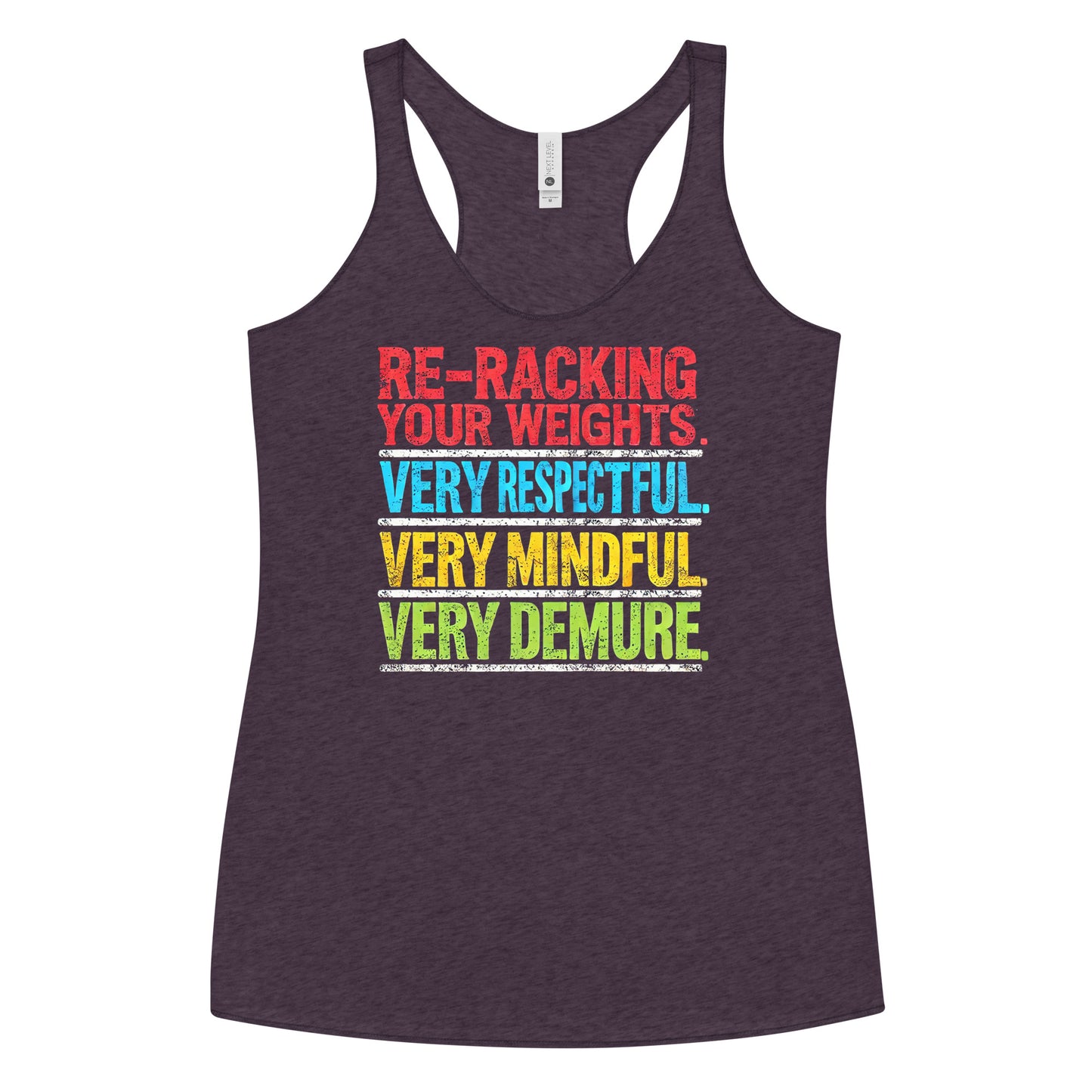 Re-Racking Very Demure Racerback Tank