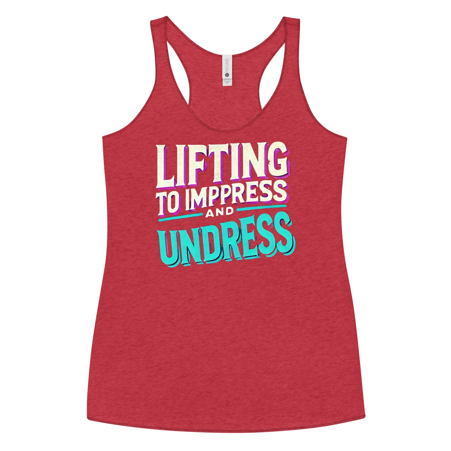 Lifting To Impress And Undress Racerback Tank