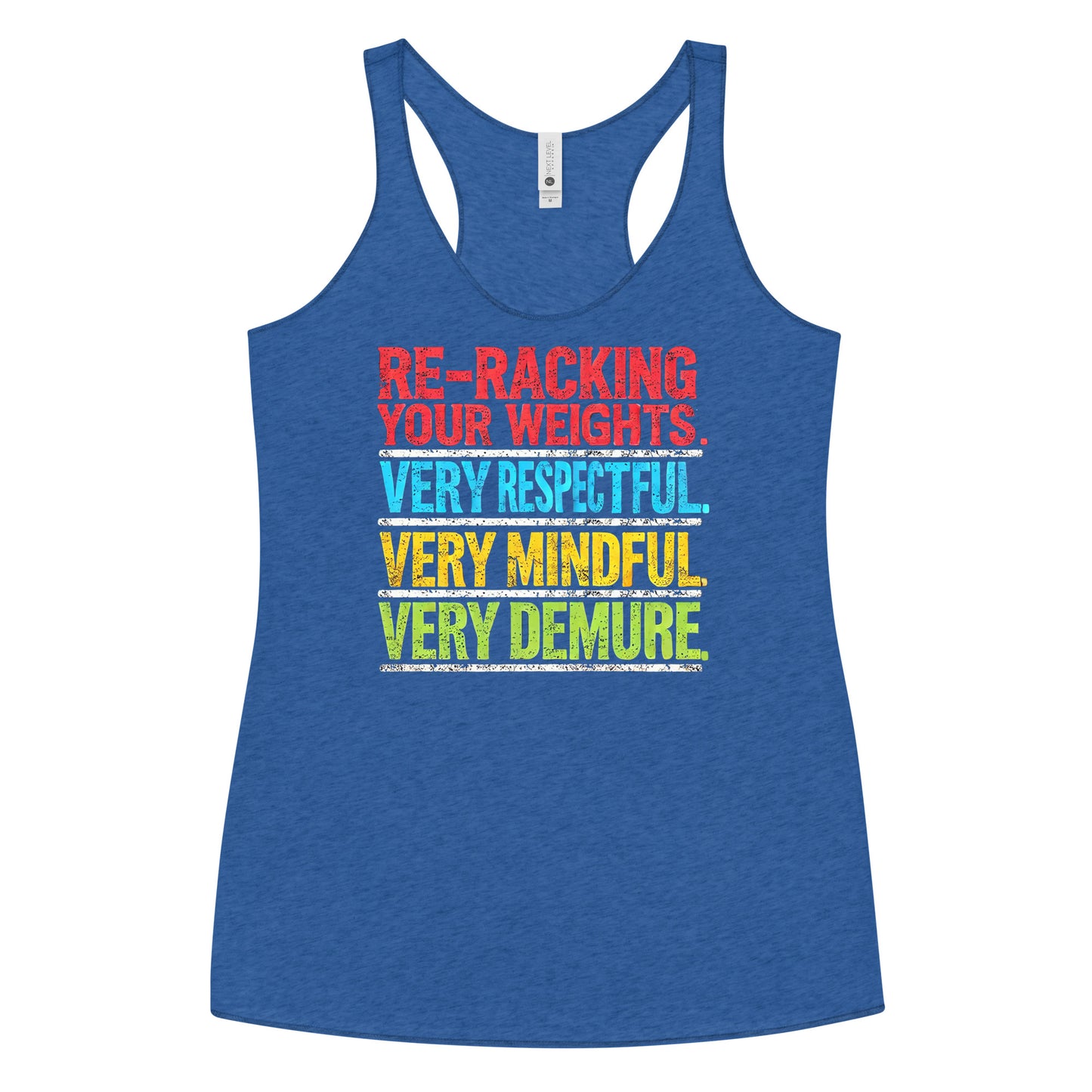 Re-Racking Very Demure Racerback Tank